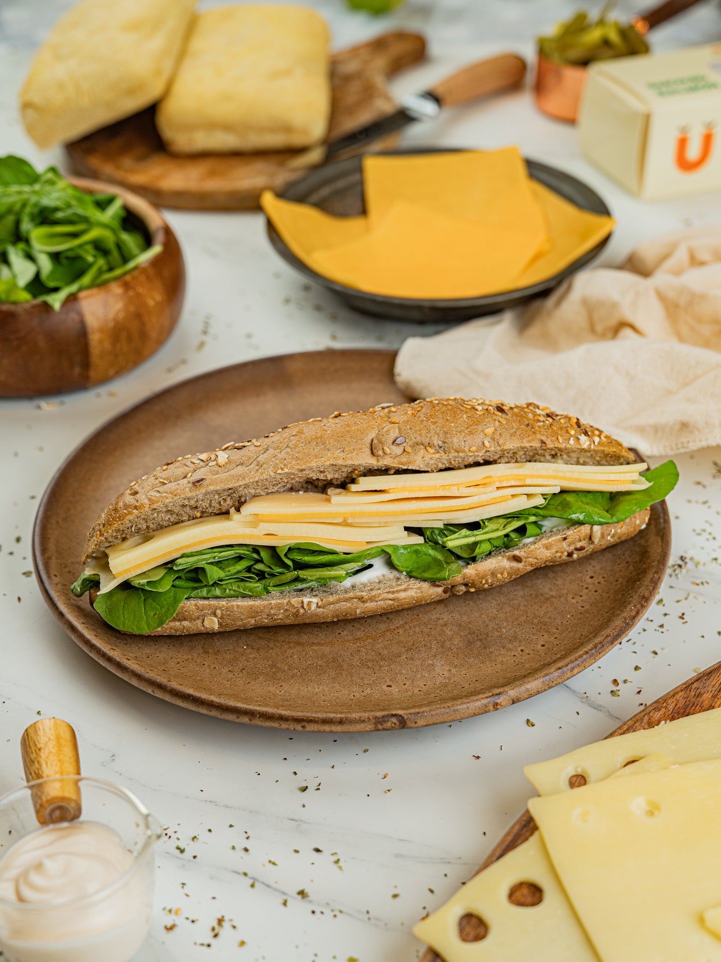 Four Cheese Sandwich