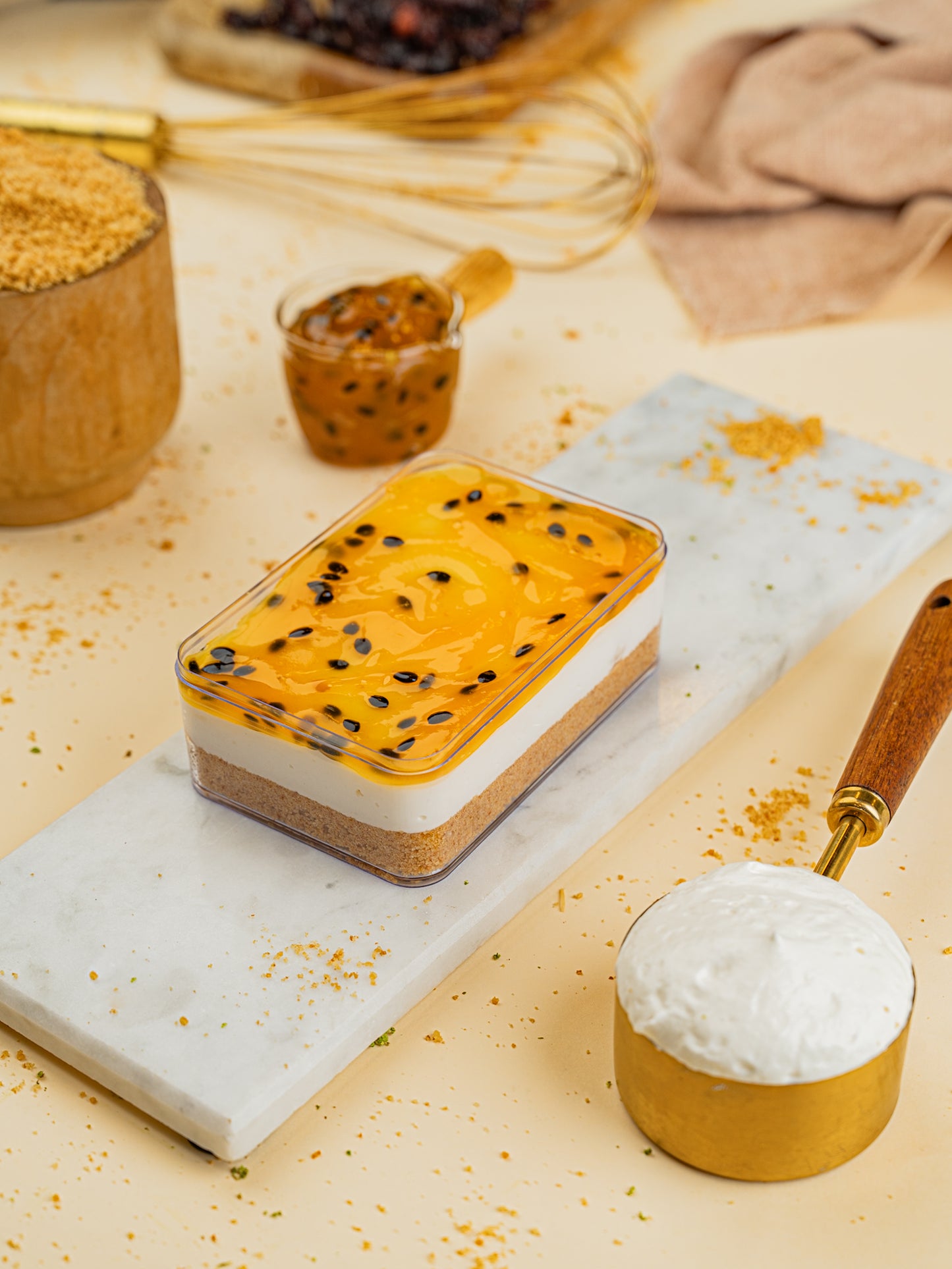 Passion Fruit Cheesecake