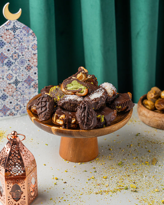 Chocolate-Dipped Stuffed Dates (Pre Order)