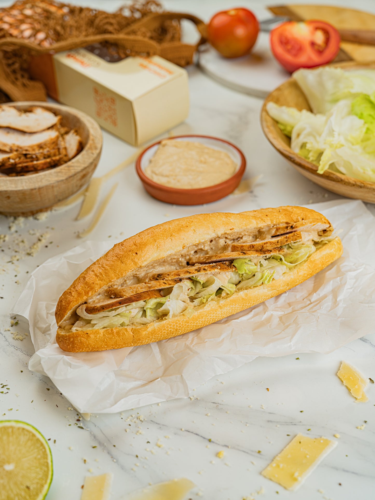 Chicken Caesar Sandwich